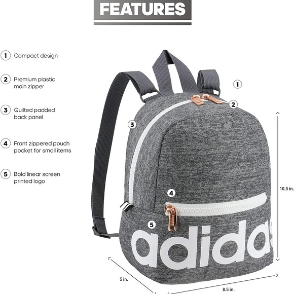 Adidas Linear Mini Backpack - Perfect! - Picture 7 of 7